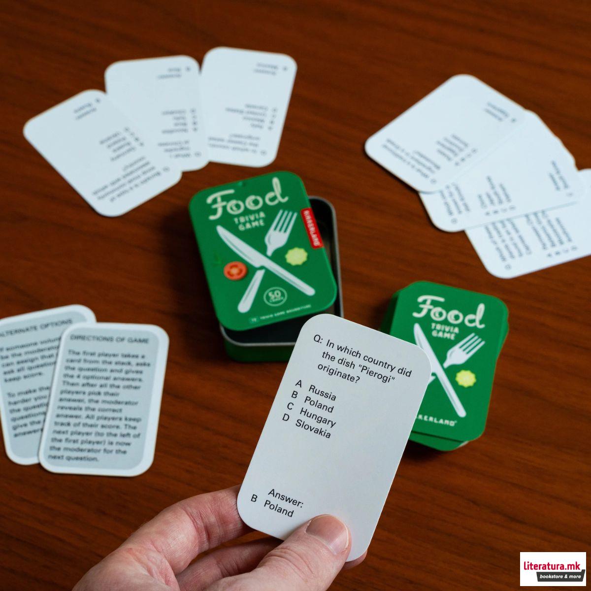 Друштвена игра, Food Trivia