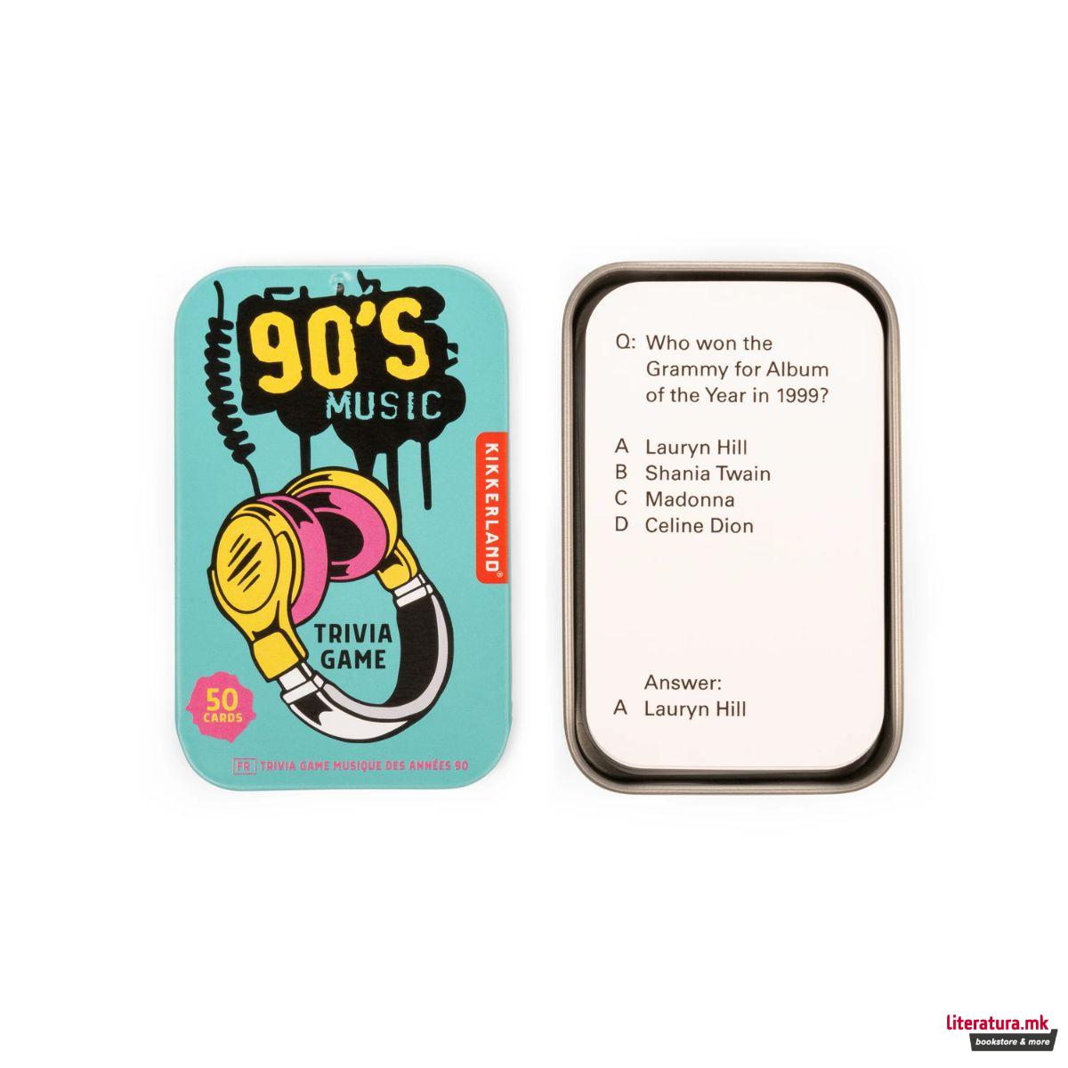 Друштвена игра, 90's Music Trivia