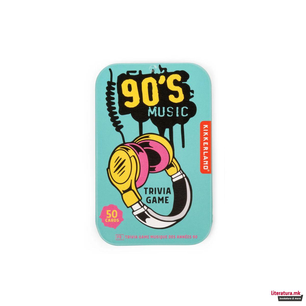 Друштвена игра, 90's Music Trivia
