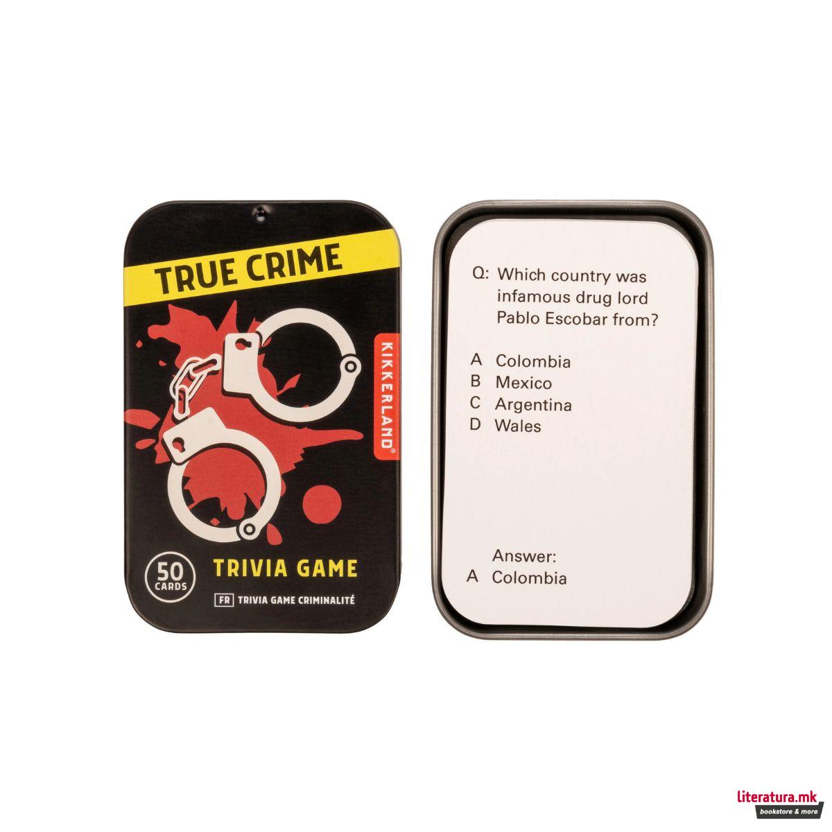 Друштвена игра, True Crime Trivia