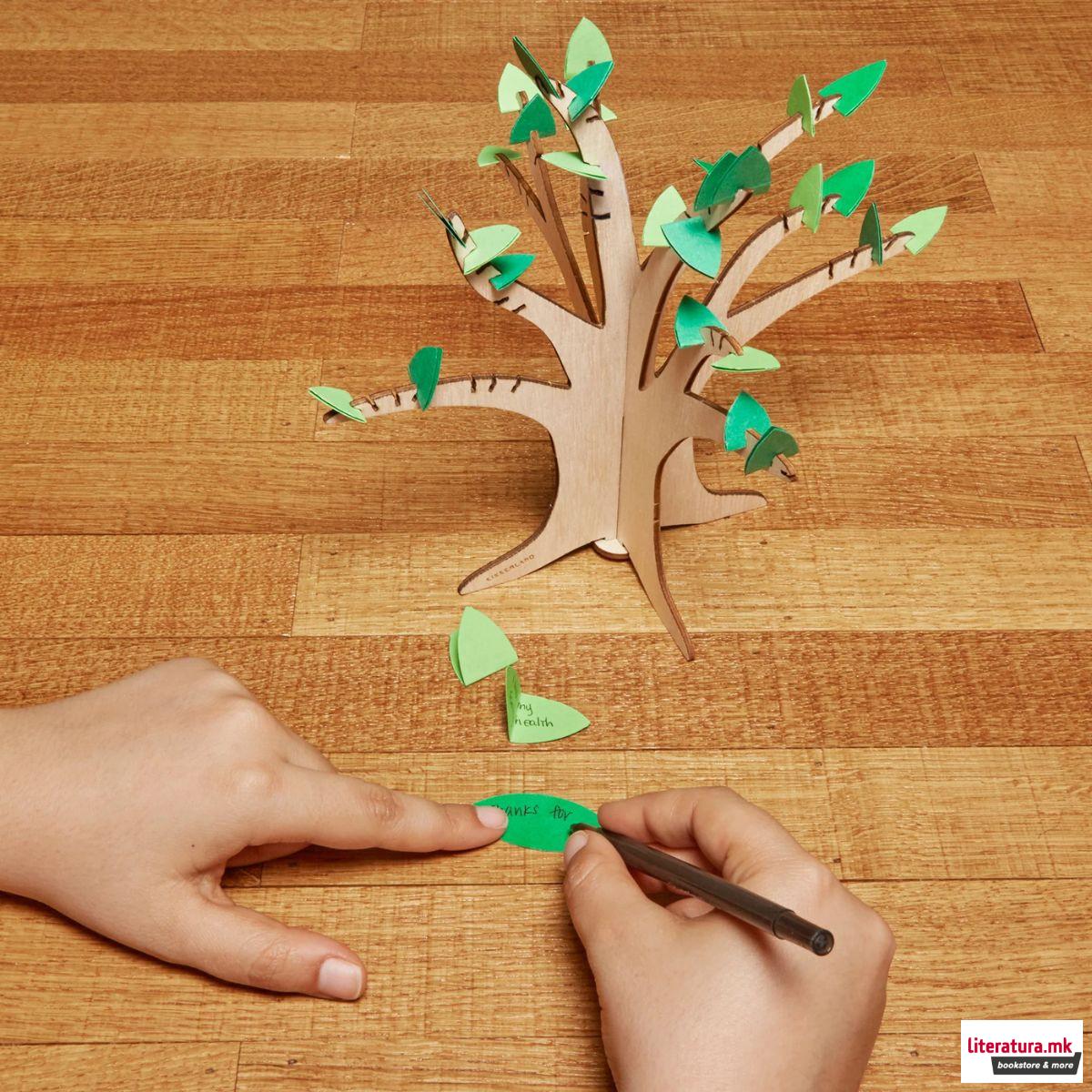 Дрвена сложувалка, Gratitude Tree 