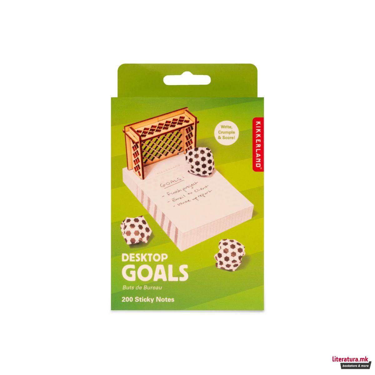 Мемо ливчиња со игра, Desktop Football Goals