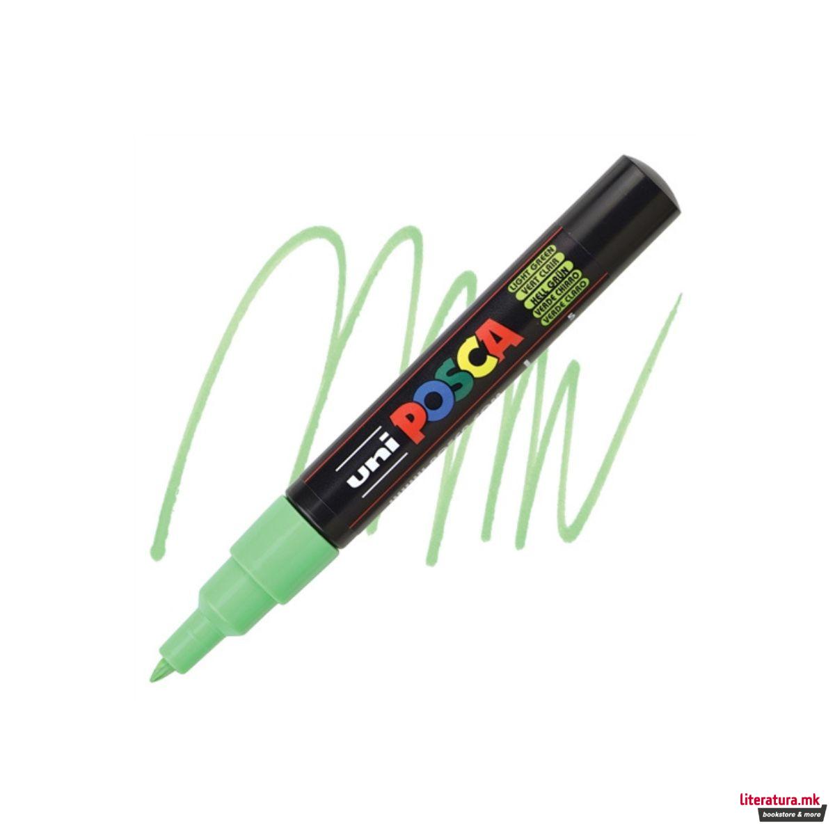 Маркер, Posca PC-1M - Light Green
