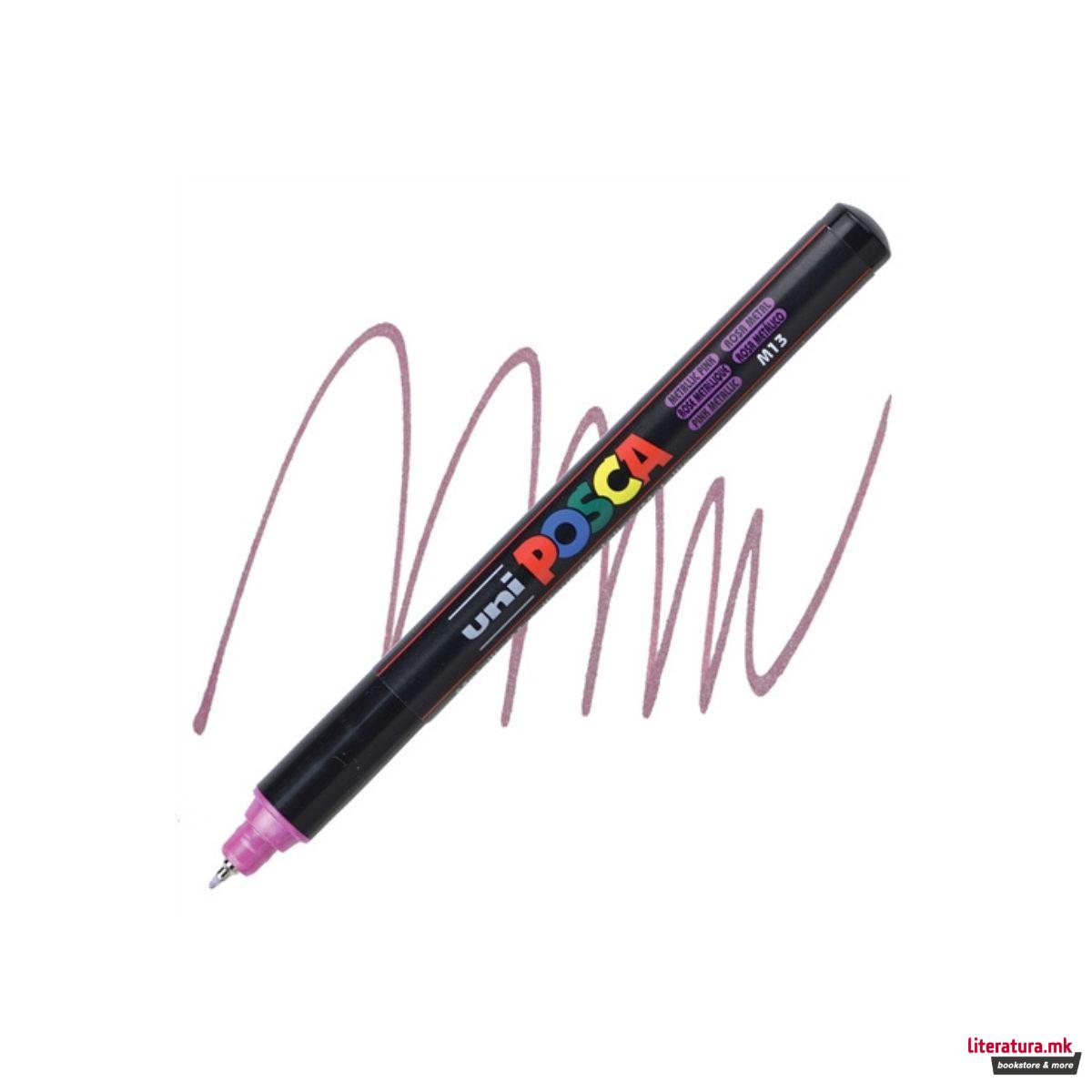 Маркер, Posca PC-1MR - Metallic Pink