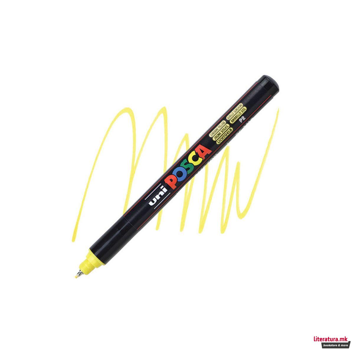 Маркер, Posca PC-1MR - Sunshine Yellow