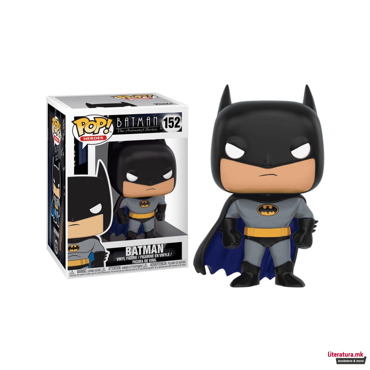 Фигура, Pop! Heroes, Batman (The Animated Series) - Batman 
