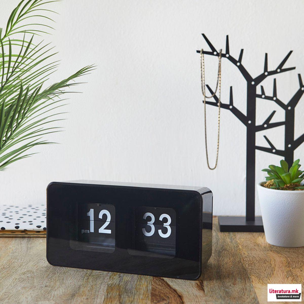 Часовник, Flip Clock Black 