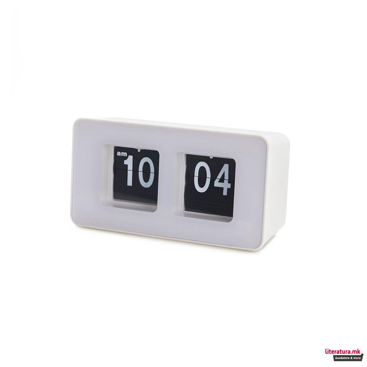 Часовник, Flip Clock White 