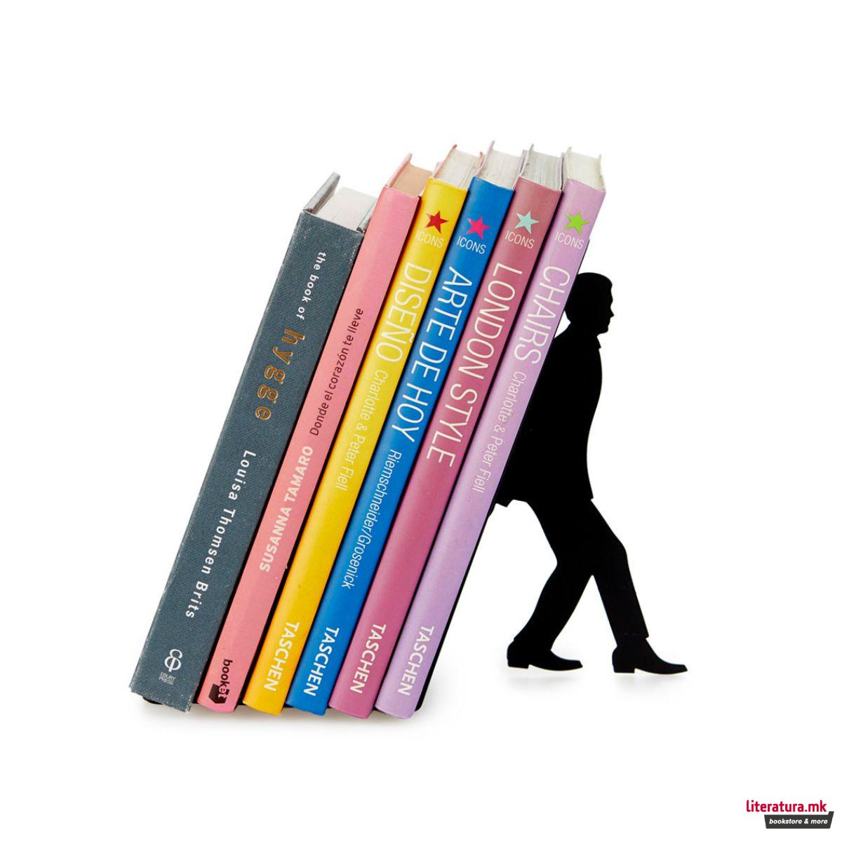 Држач за книги, Too Many Books 