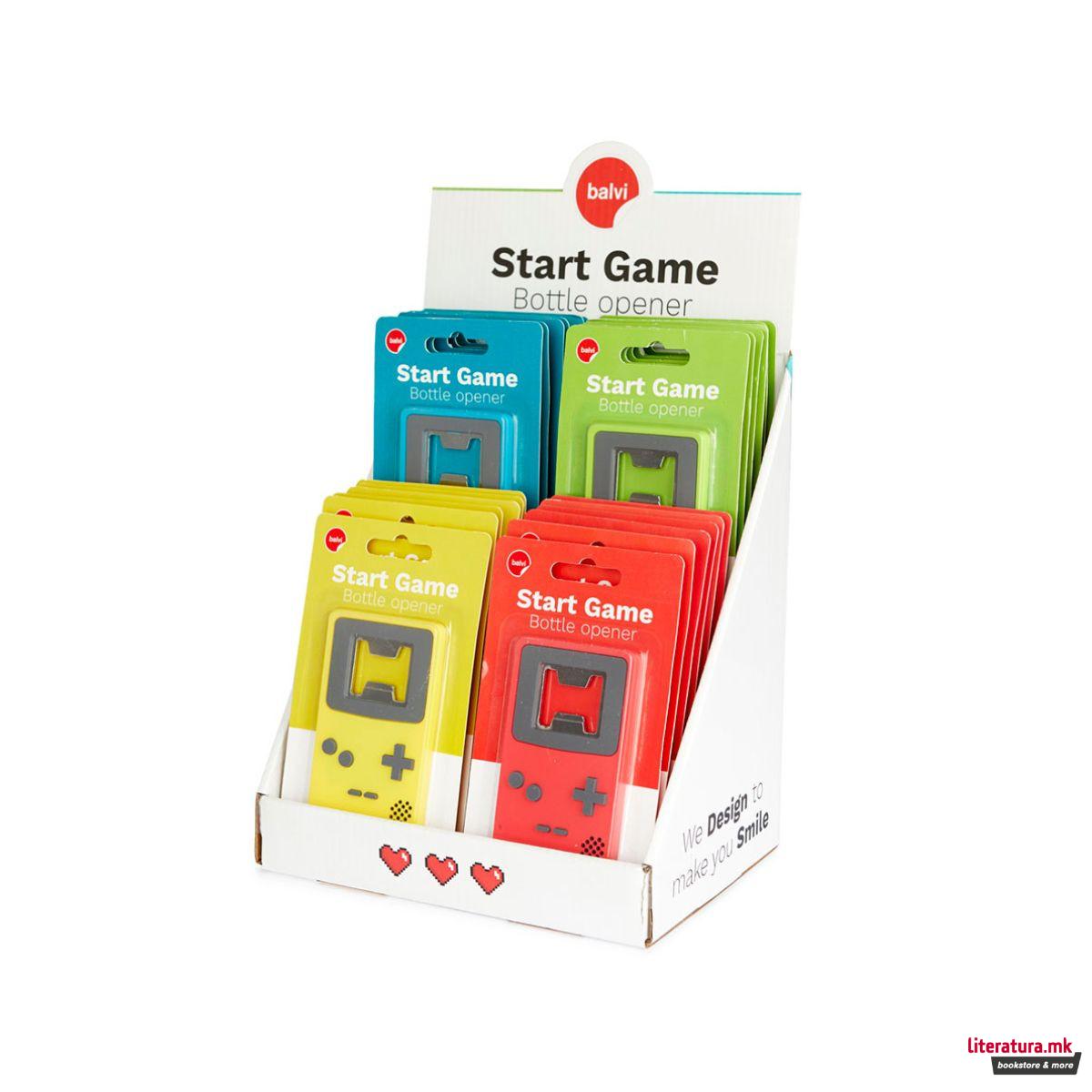 Отворач за шишиња, Start Game, 4 бои 