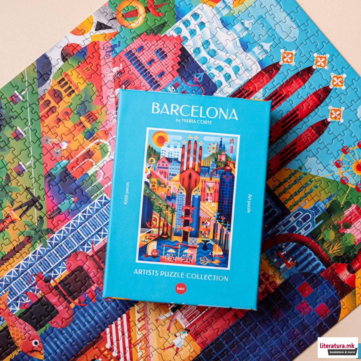 Сложувалка, Barcelona, 1000 парчиња