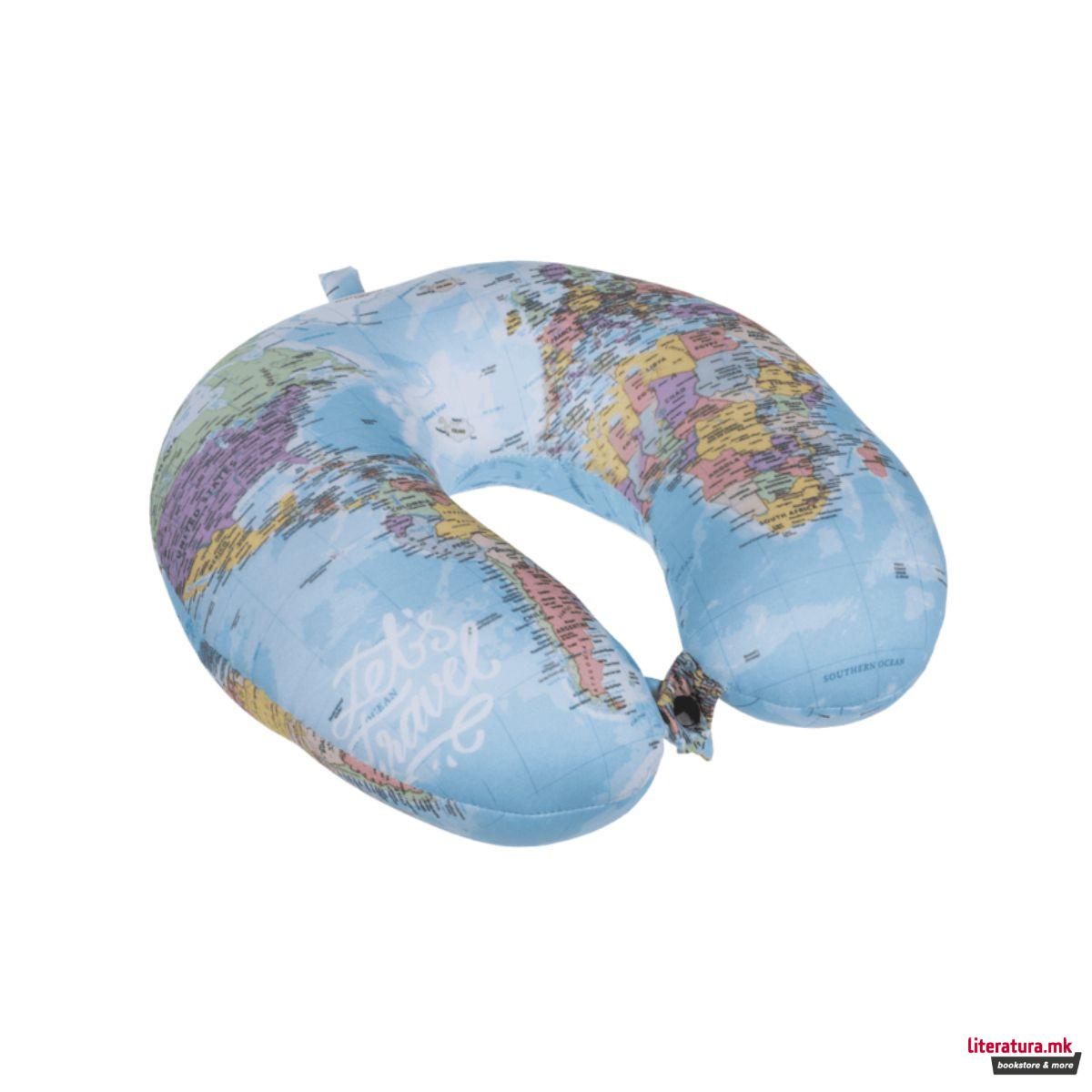 Перница за патување, World Map