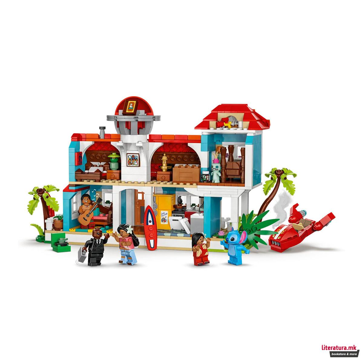 LEGO коцки, Disney, Lilo and Stitch Beach House 