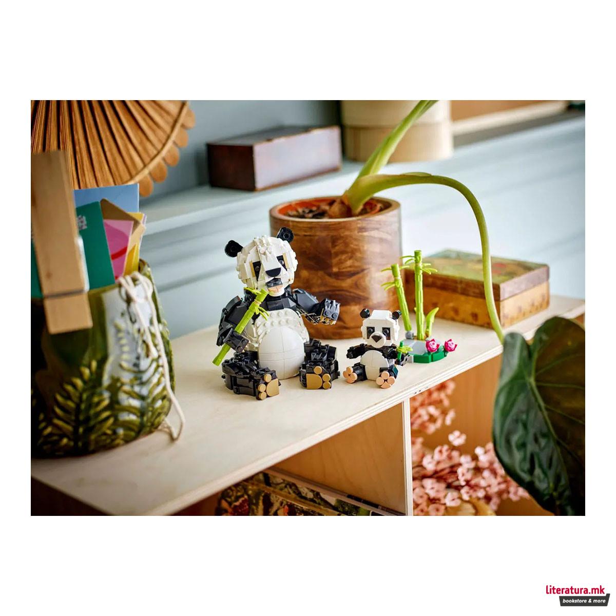 LEGO коцки, Creator 3in1, Wild Animals: Panda Family 