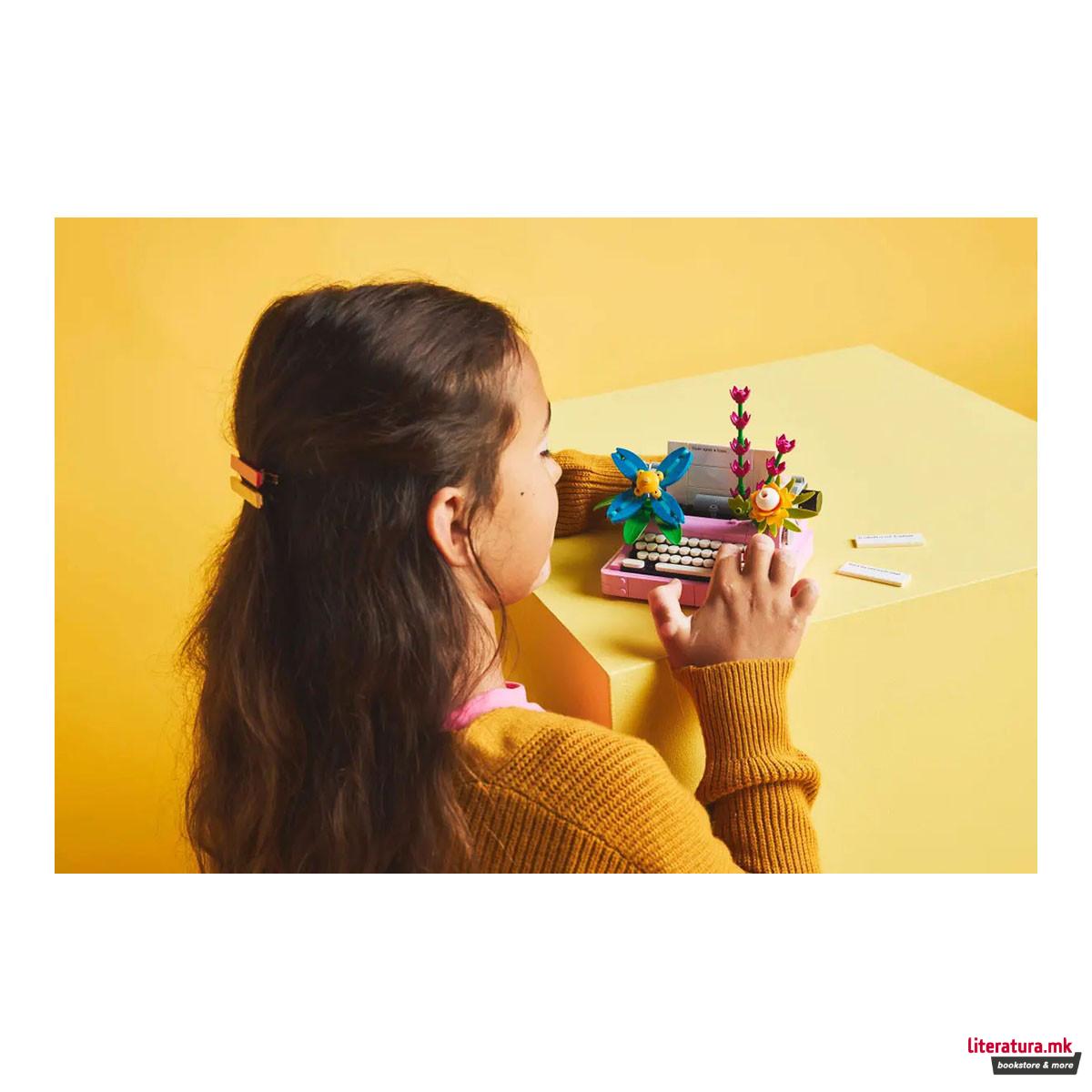 LEGO коцки, Creator 3in1, Typewriter with Flowers