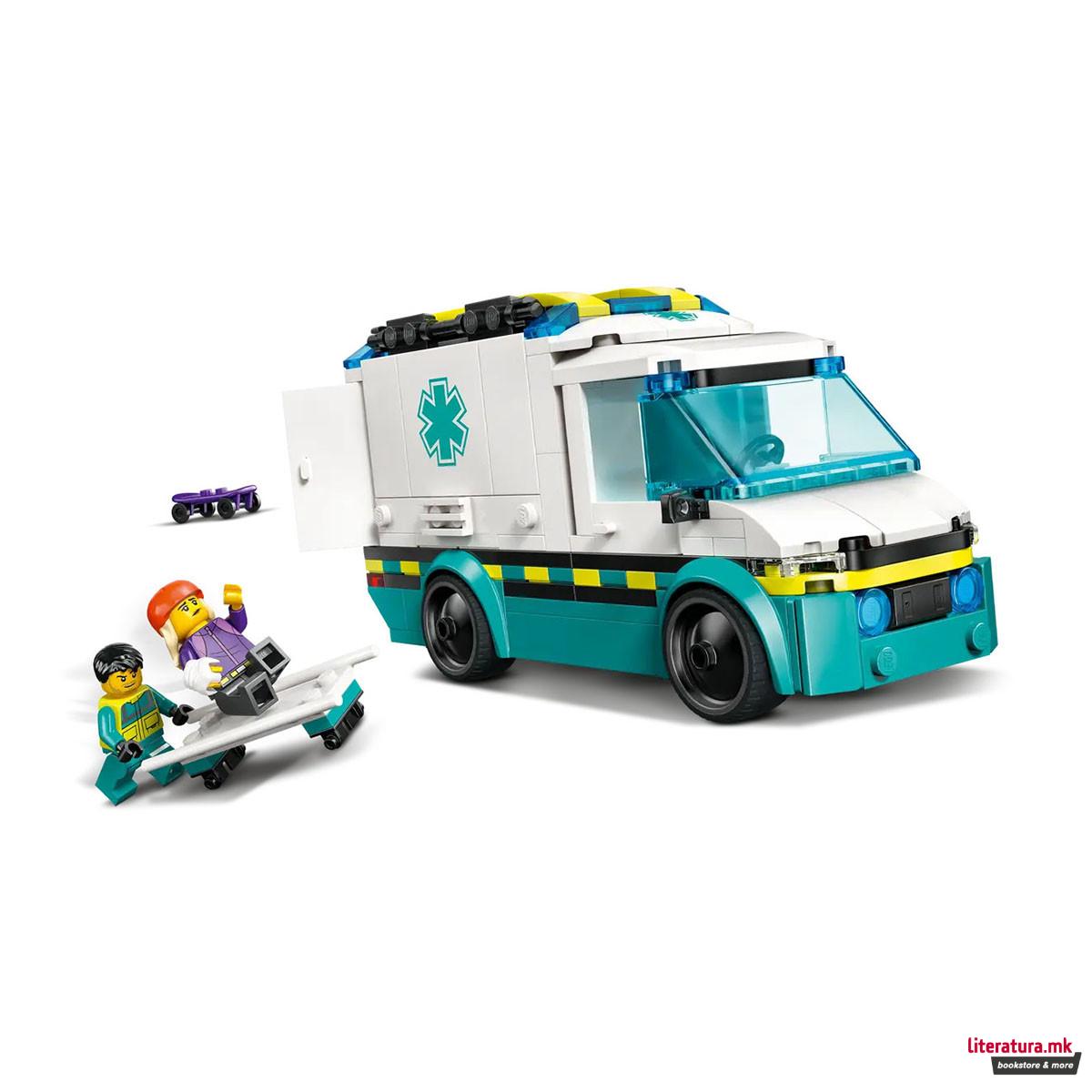 LEGO коцки, City, Emergency Ambulance 
