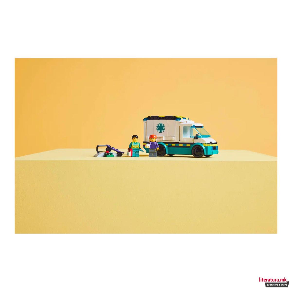 LEGO коцки, City, Emergency Ambulance 