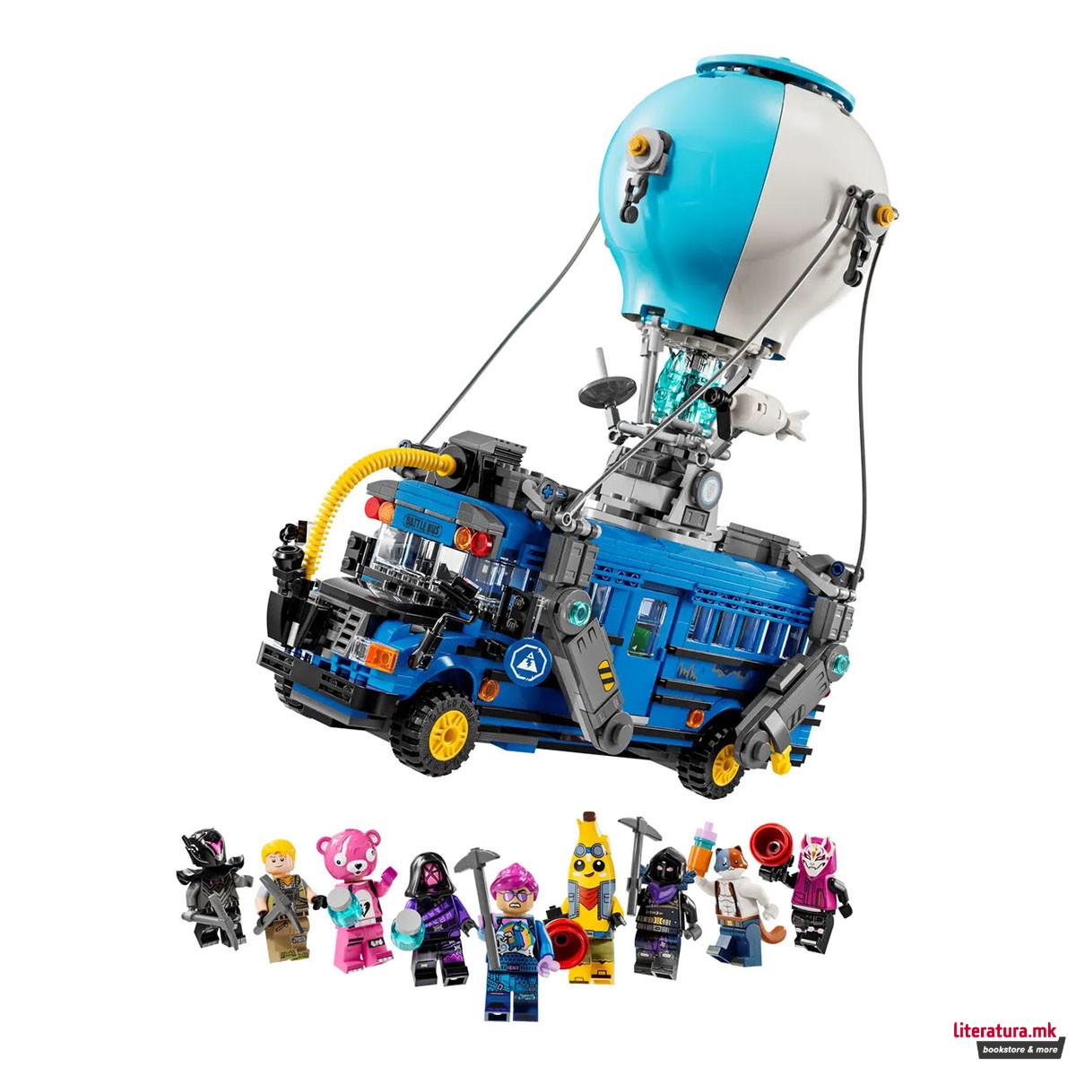 LEGO коцки, Fortnite, Battle Bus 