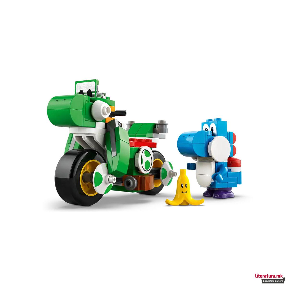 LEGO коцки, Super Mario, Mario Kart™ – Yoshi Bike