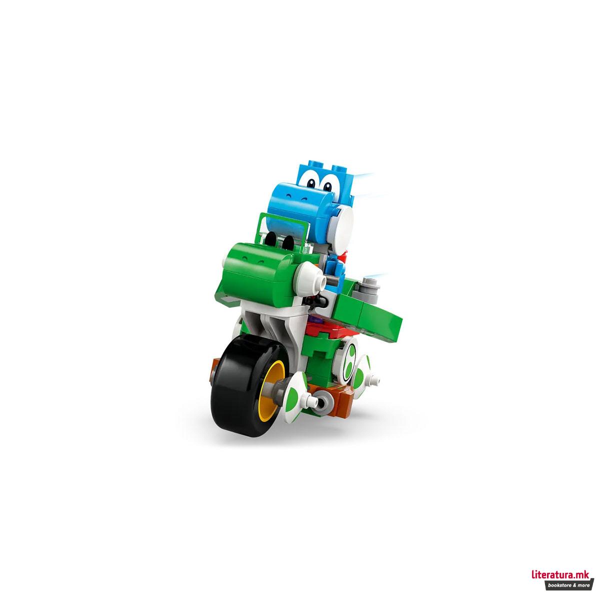 LEGO коцки, Super Mario, Mario Kart™ – Yoshi Bike
