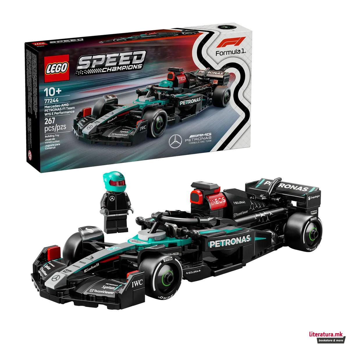 LEGO коцки, Speed Champions, Mercedes-AMG F1® W15 Race 