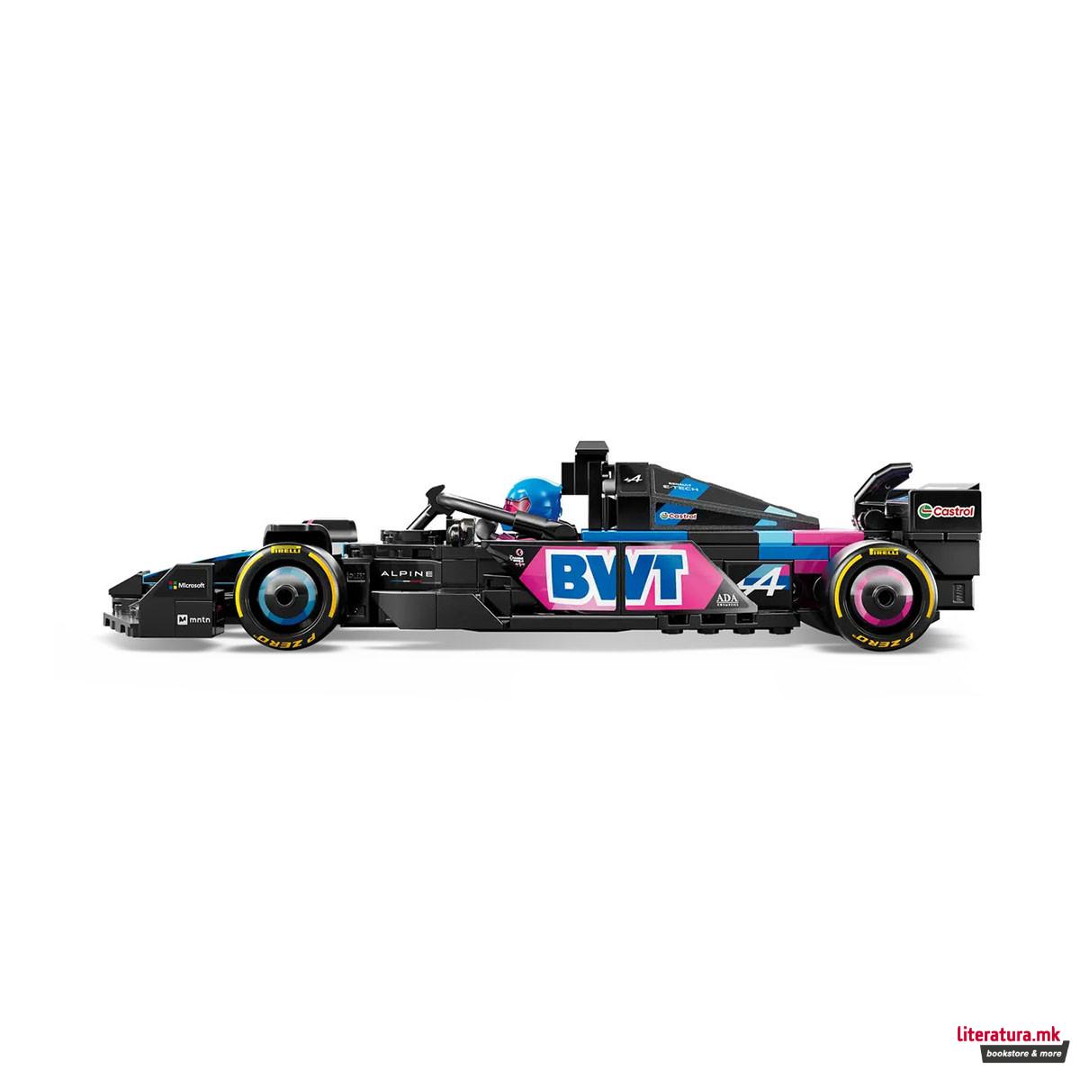 LEGO коцки, Speed Champions, BWT Alpine F1® Team A524 Race Car