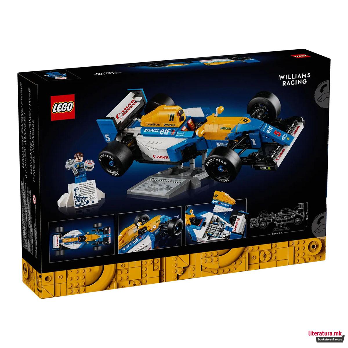 LEGO коцки, Icons, Williams Racing FW14B & Nigel Mansell