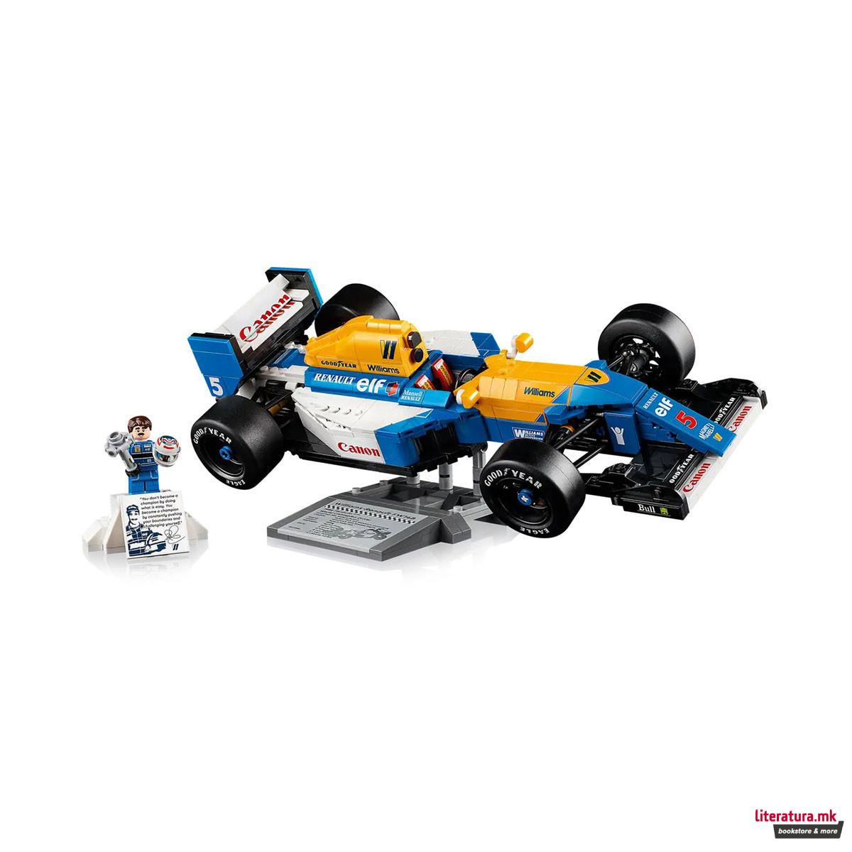 LEGO коцки, Icons, Williams Racing FW14B & Nigel Mansell
