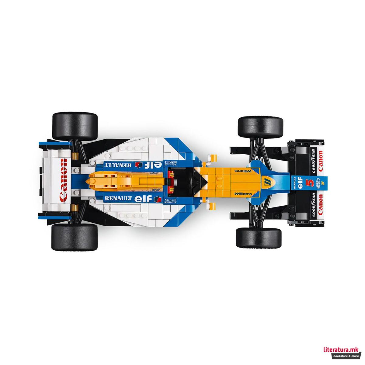 LEGO коцки, Icons, Williams Racing FW14B & Nigel Mansell