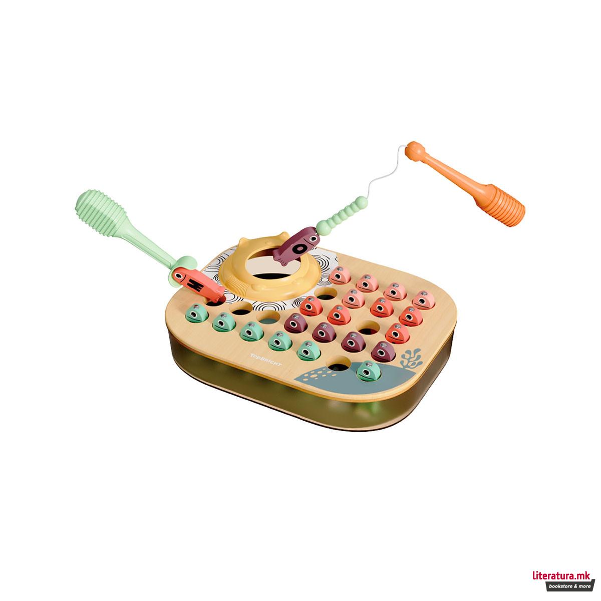 Едукативна игра Fishing game ABC 