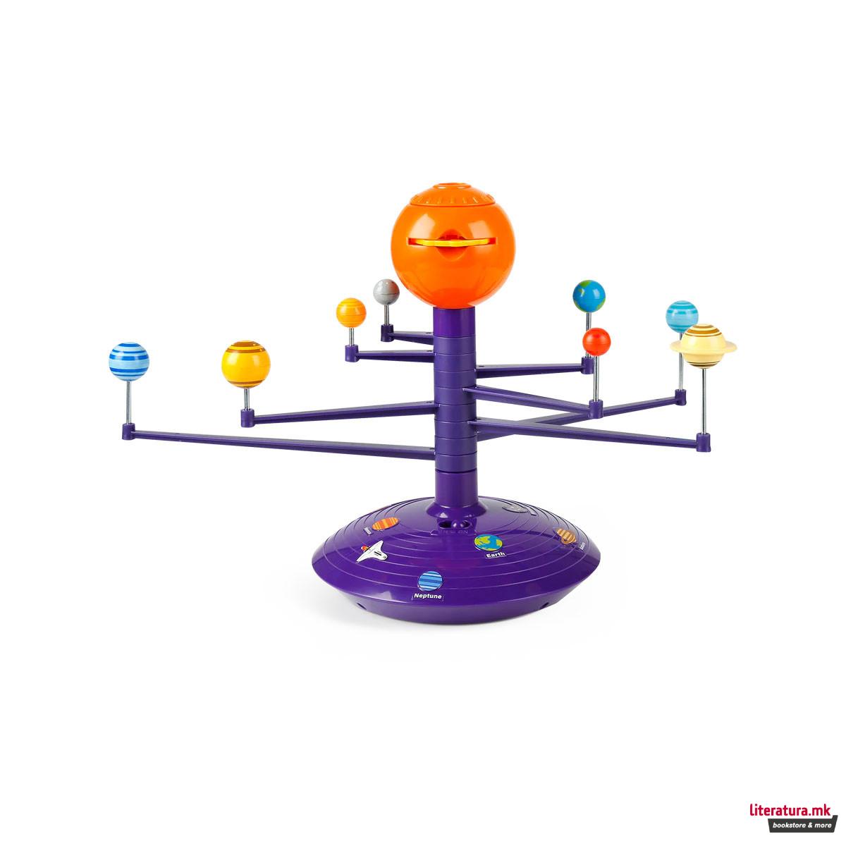СТЕМ сет Science Can: Solar System Planetary Projector 