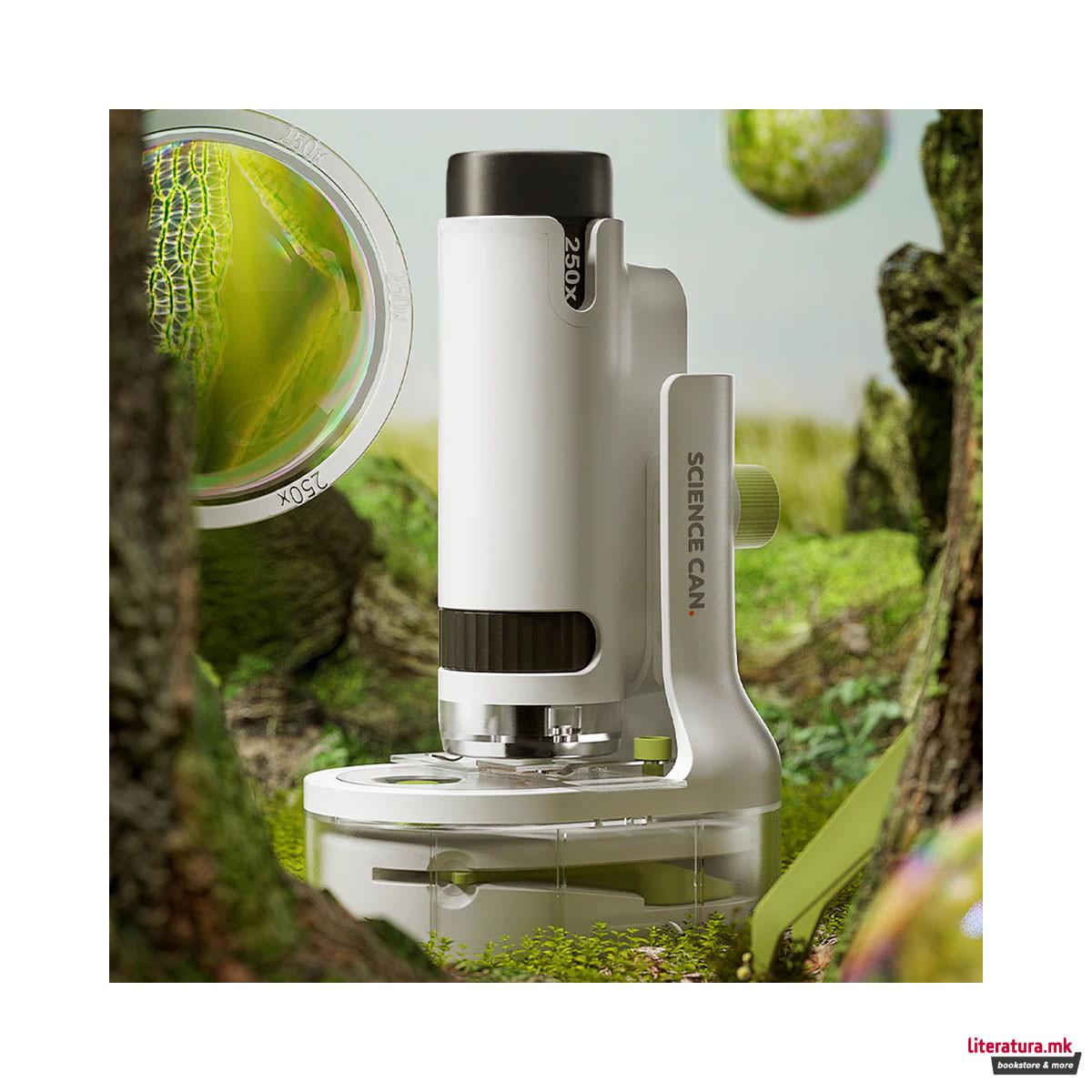 Пренослив микроскоп Science Can: Portable Microscope - Upgrade 
