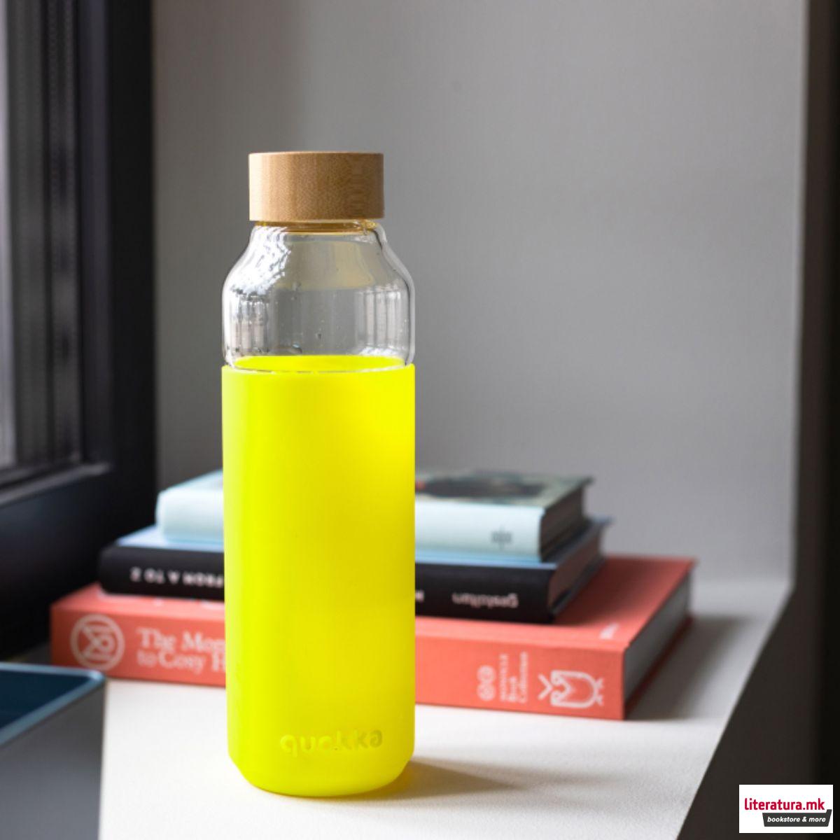 Шише, Quokka - Flow: Neon Green, 660 ml