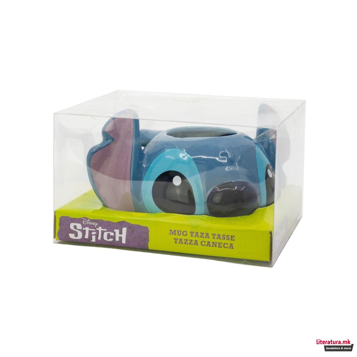 3Д шолја, Stitch, 375 ml