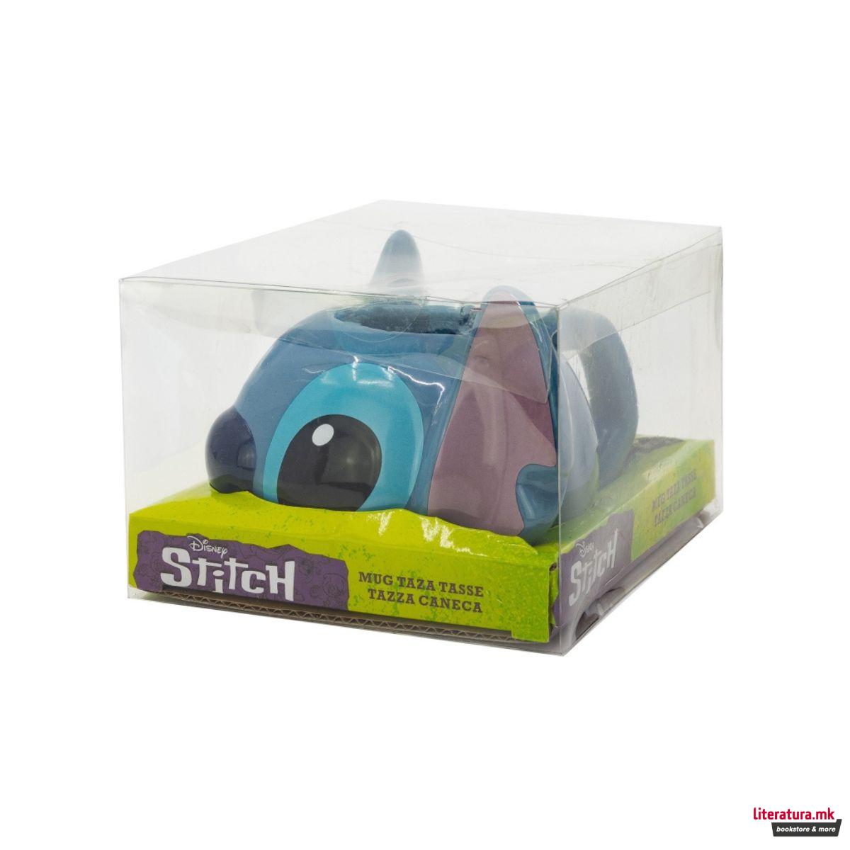 3Д шолја, Stitch, 375 ml