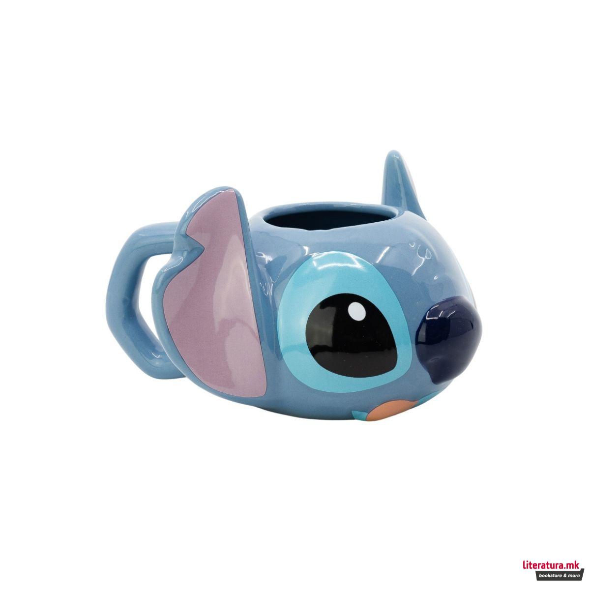 3Д шолја, Stitch, 375 ml