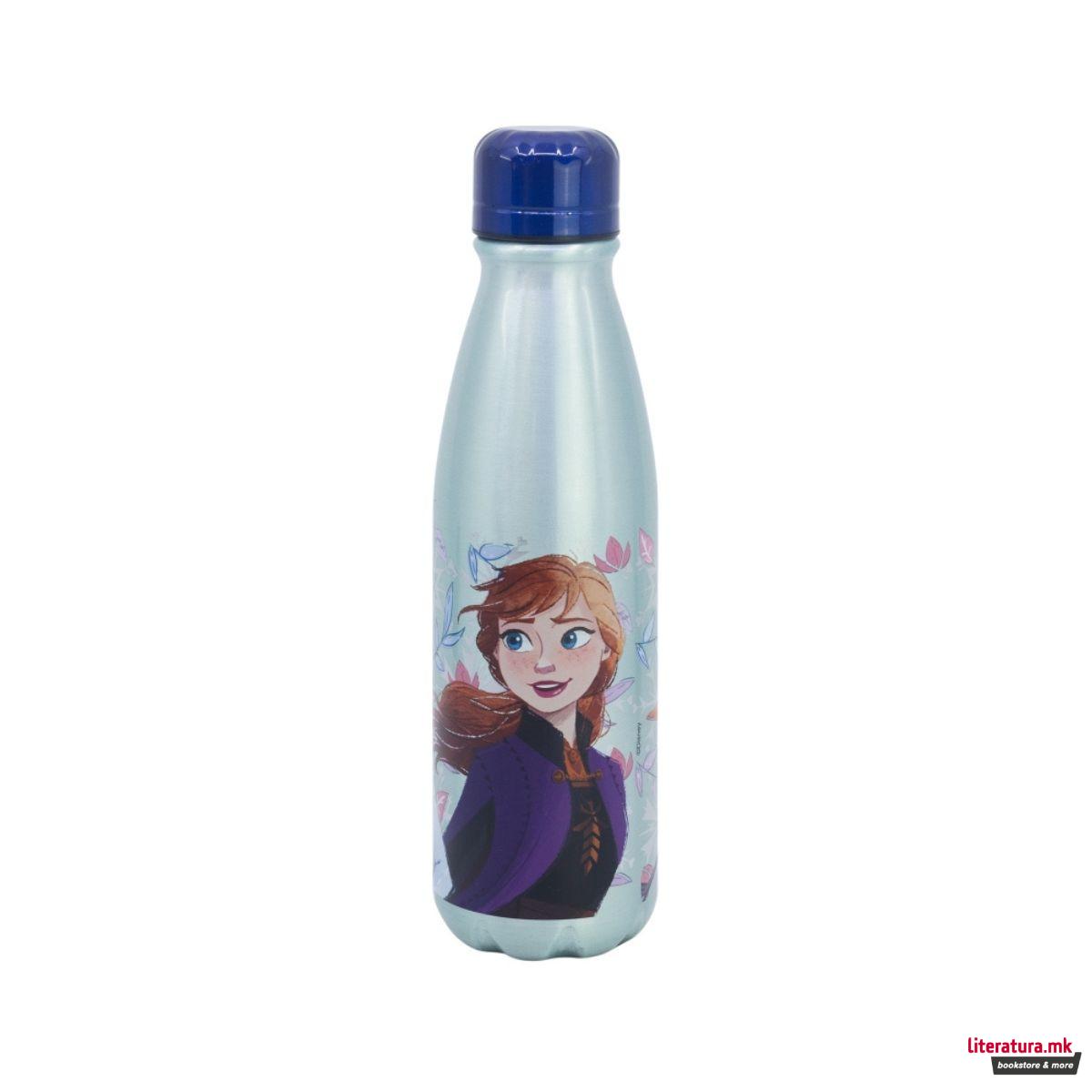 Детско алуминиумско шише, Frozen, 600 ml 