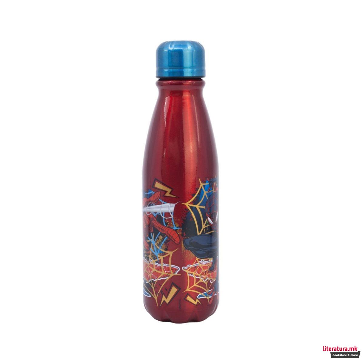 Детско алуминиумско шише, Spider-Man, 600 ml