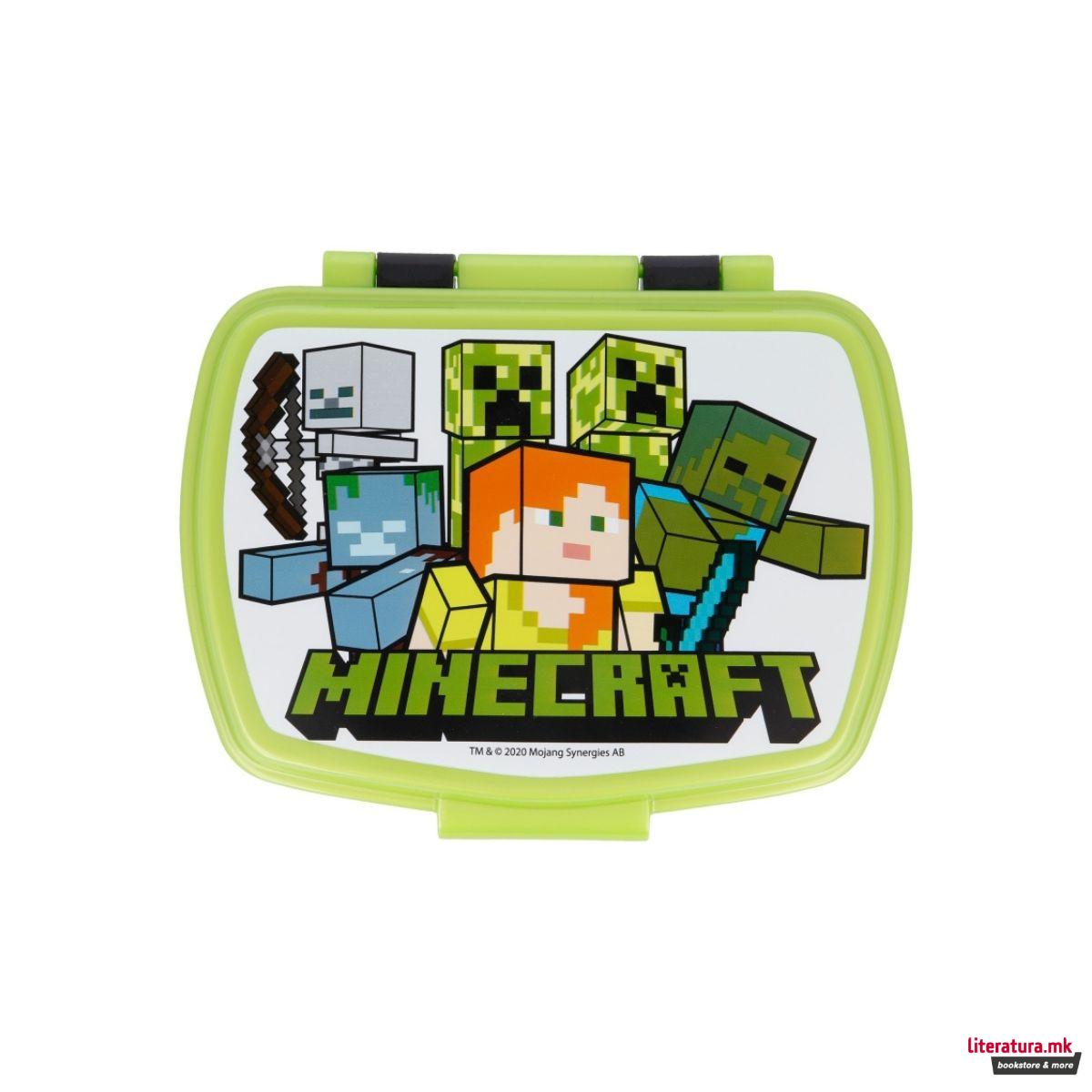 Кутија за ужинка со една преграда, Minecraft