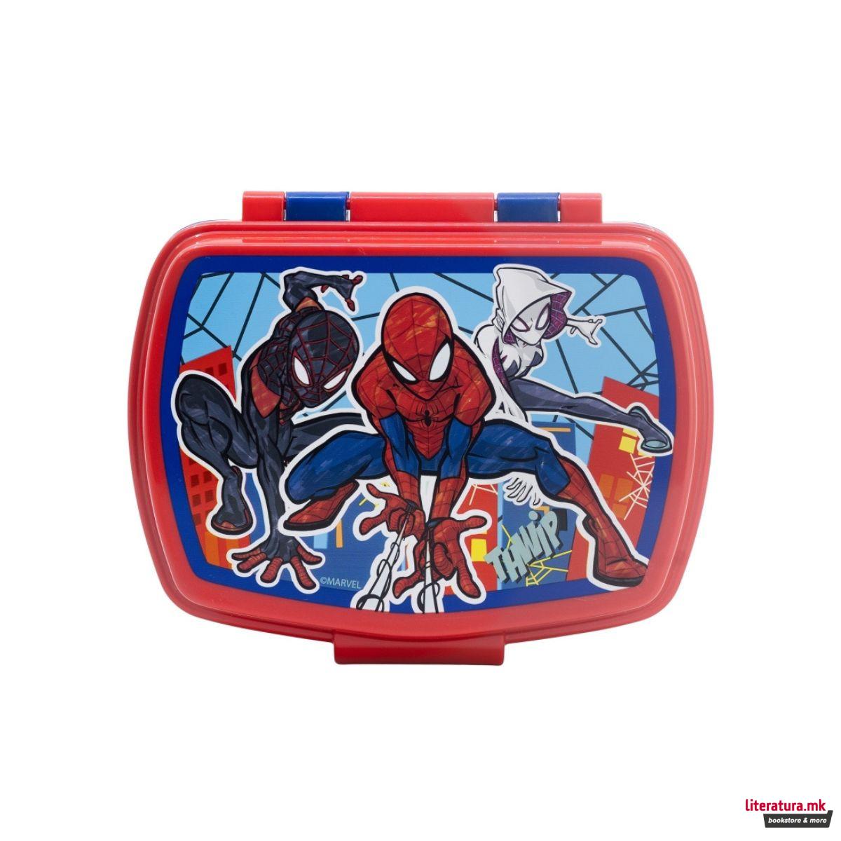 Кутија за ужинка со една преграда, Spider-Man