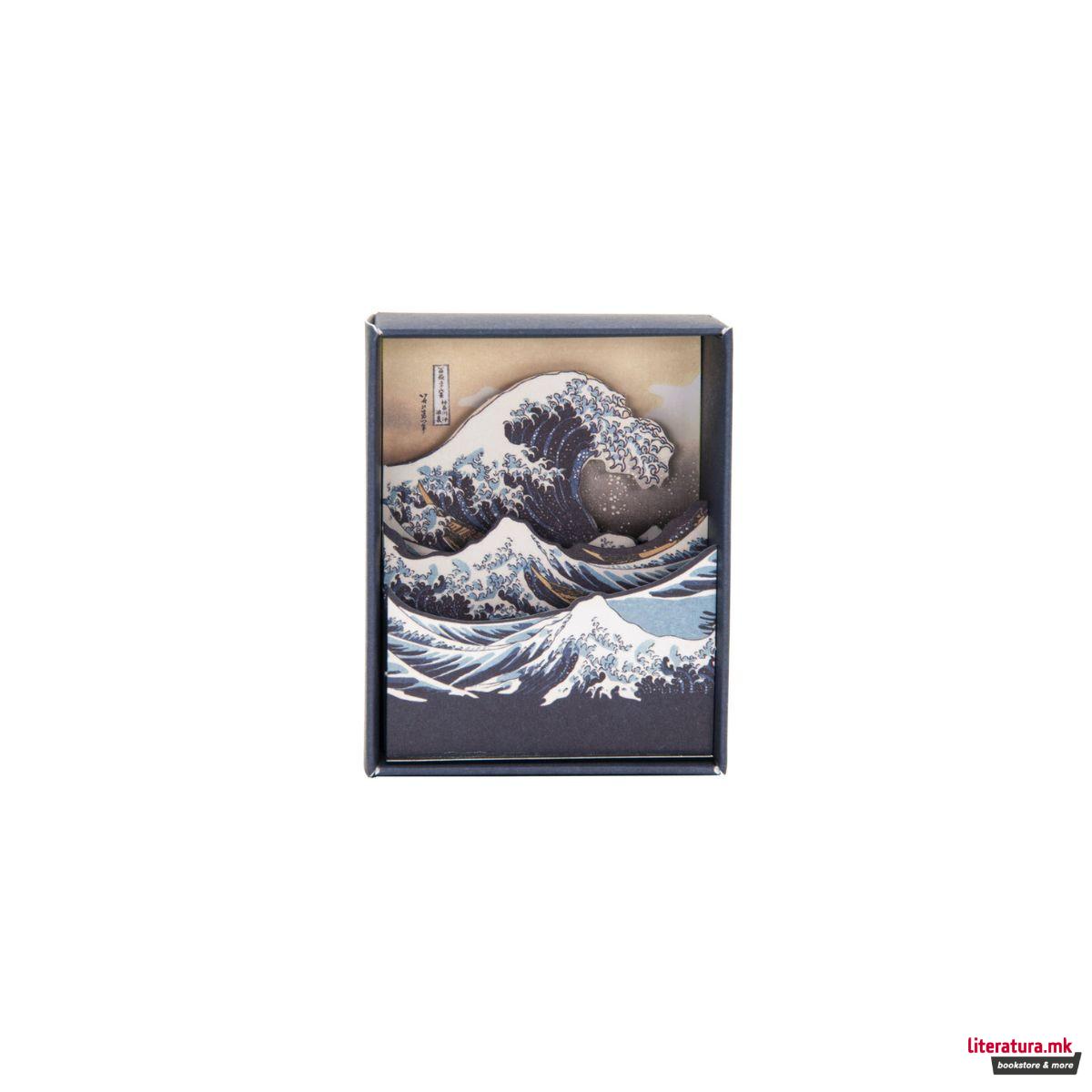 Мини сет за изработка Hokusai - The Great Wave of Kanagawa 
