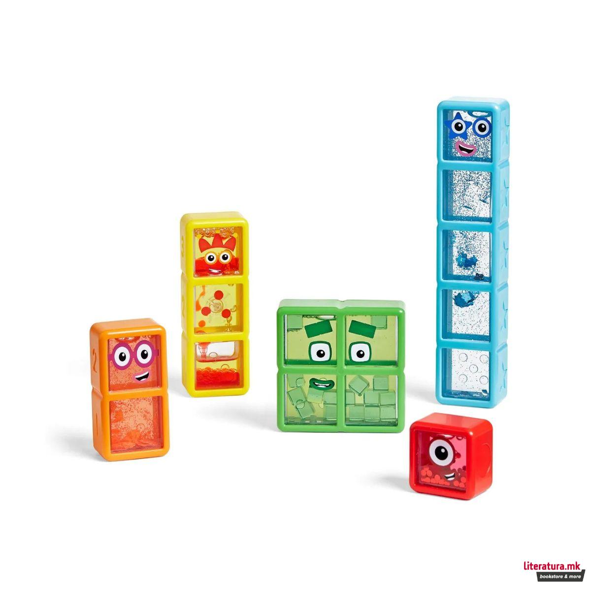 Сет сензорни фигури, Numberblocks® One to Five Sensory Bottles