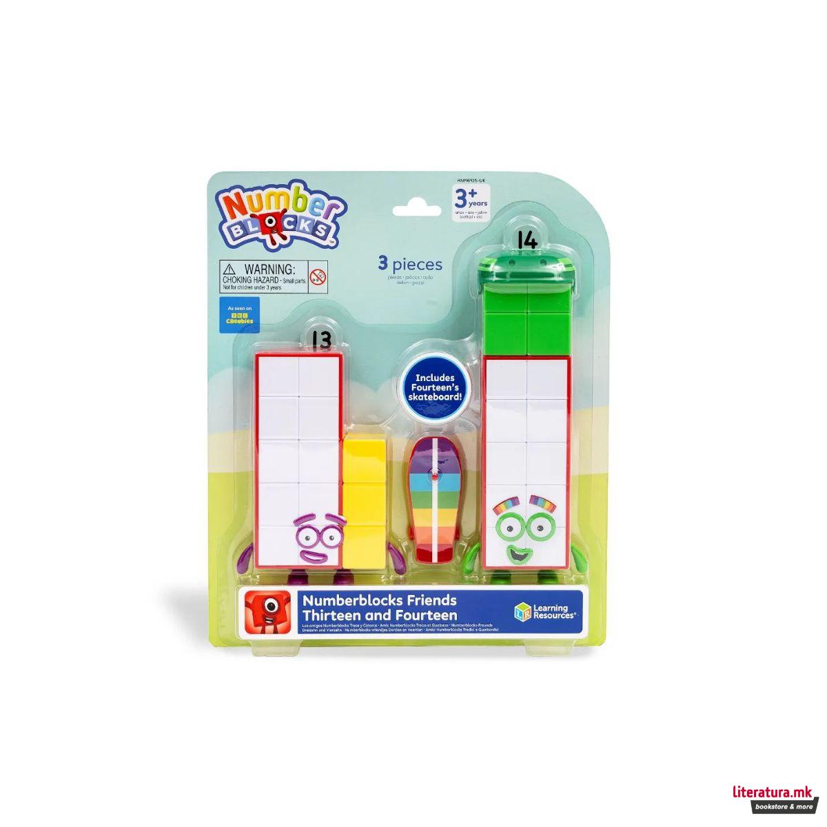 Сет фигури, Numberblocks® Thirteen and Fourteen Figure Pack