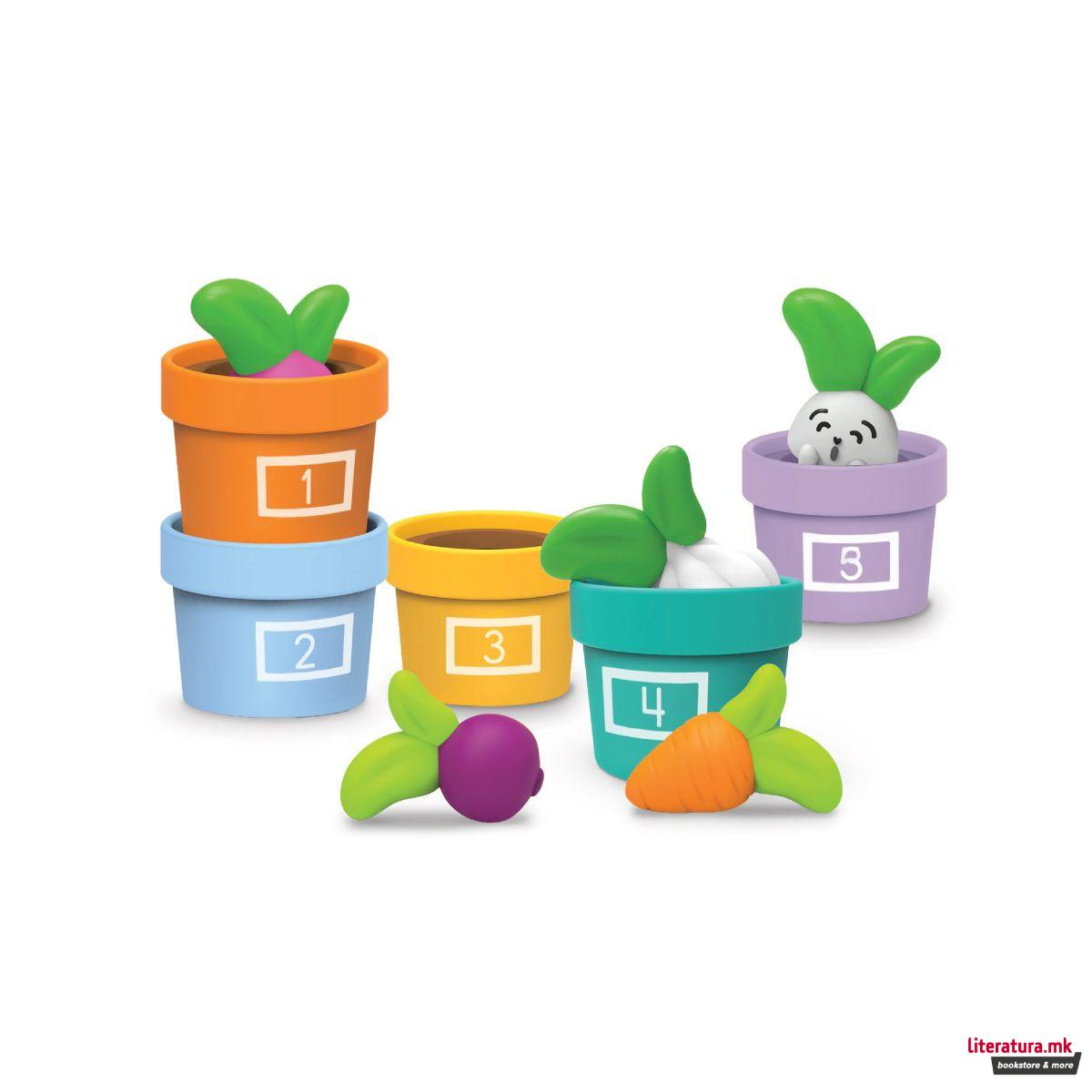 Едукативен сет за игра, Hide & Seek Vegetable Garden
