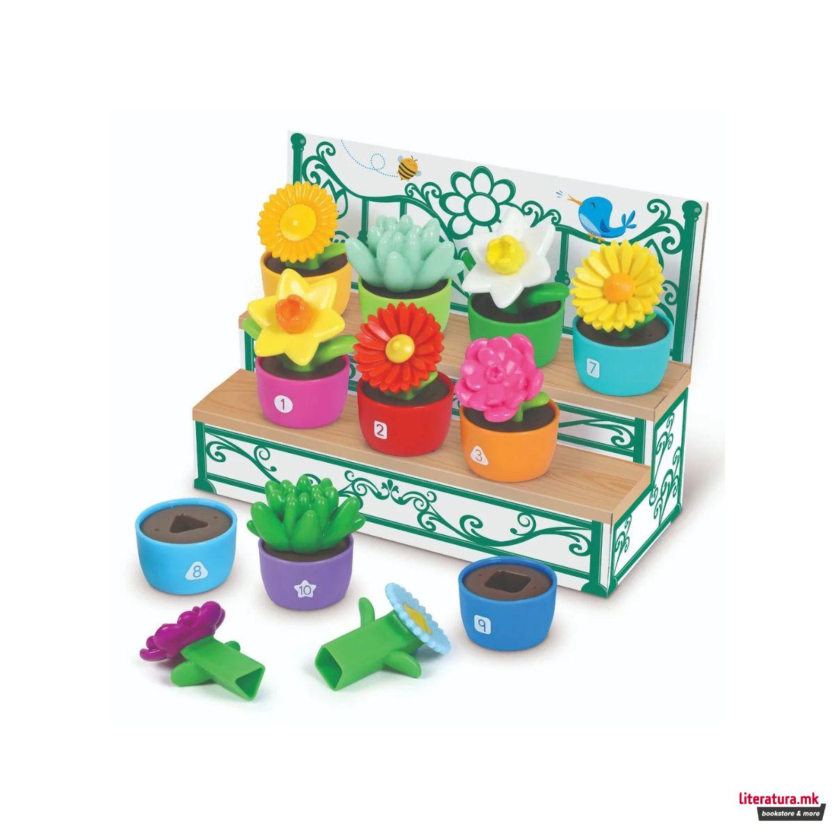 Едукативен сет за игра, Shape & Color Garden