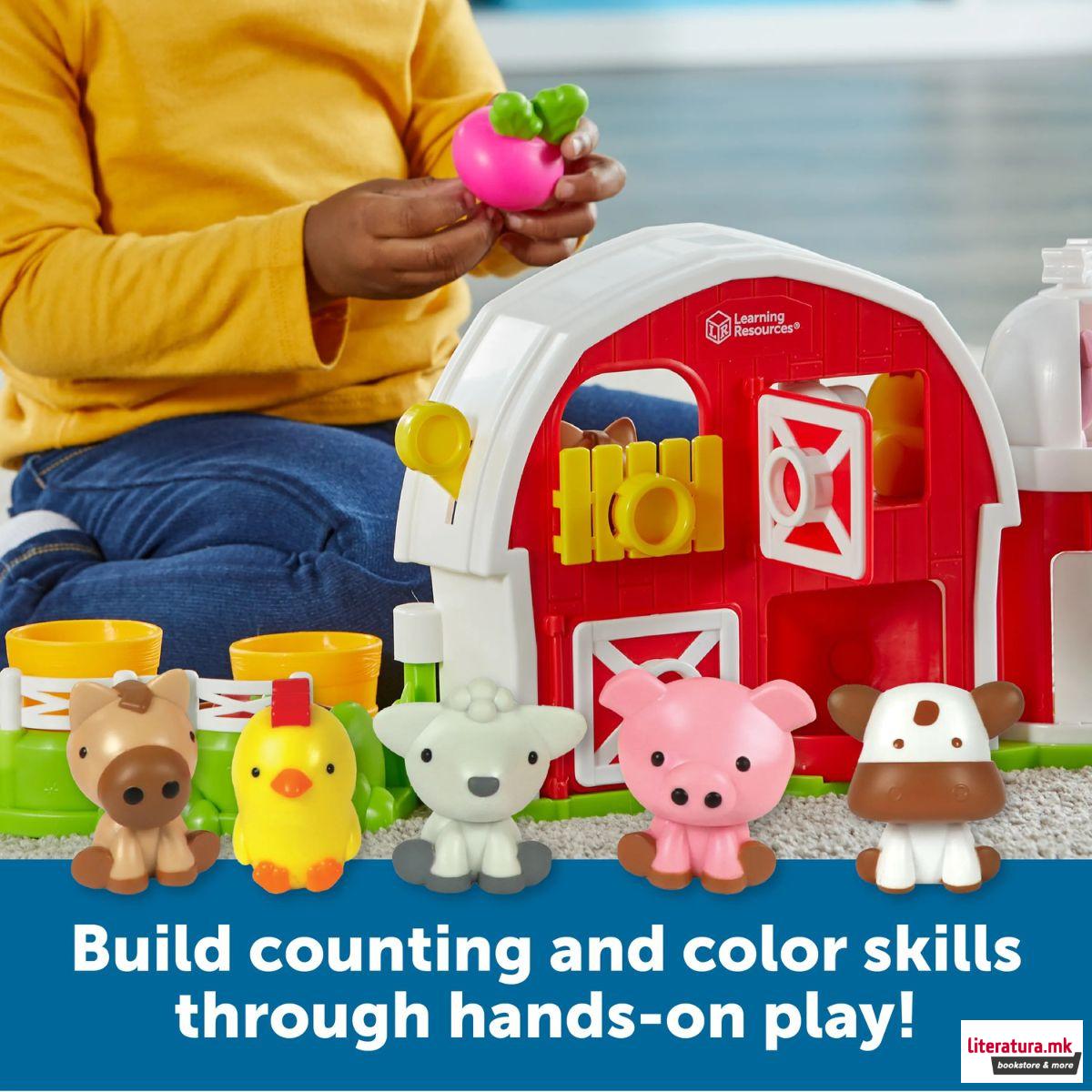 Едукативен сет за игра, Peeksville™ Learning Barnyard Playset