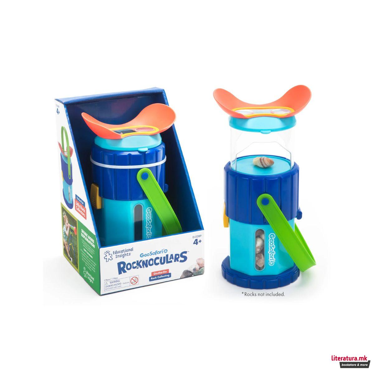 Двоглед за набљудување на камчиња, GeoSafari® Jr. Rocknoculars® 