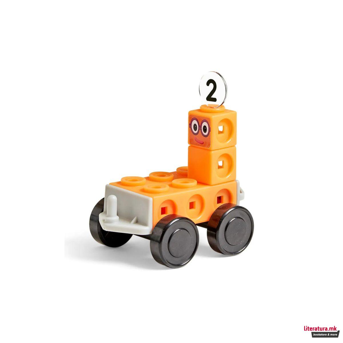 Сет за игра со математички коцки, MathLink® Cubes Numberblocks® Express Train