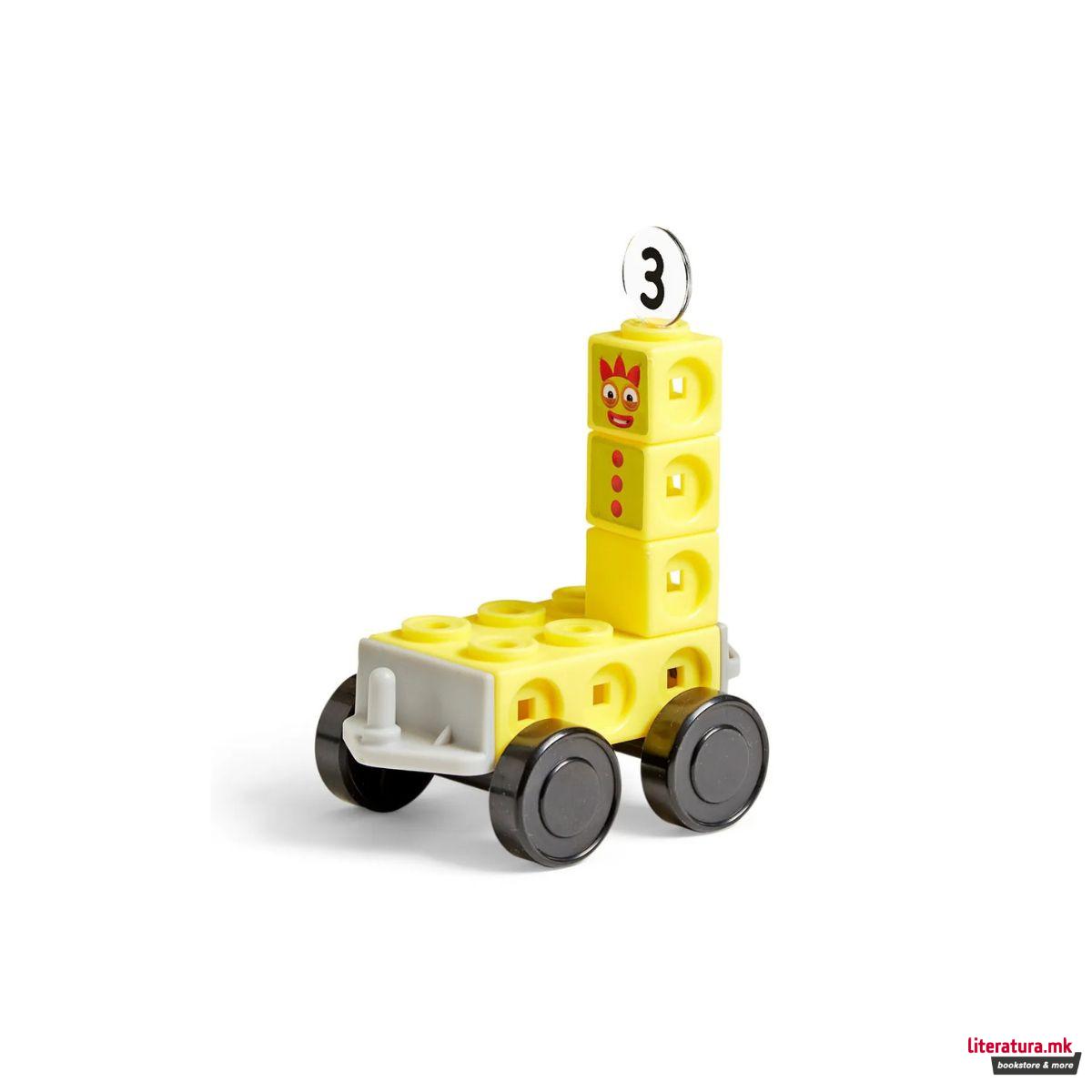 Сет за игра со математички коцки, MathLink® Cubes Numberblocks® Express Train