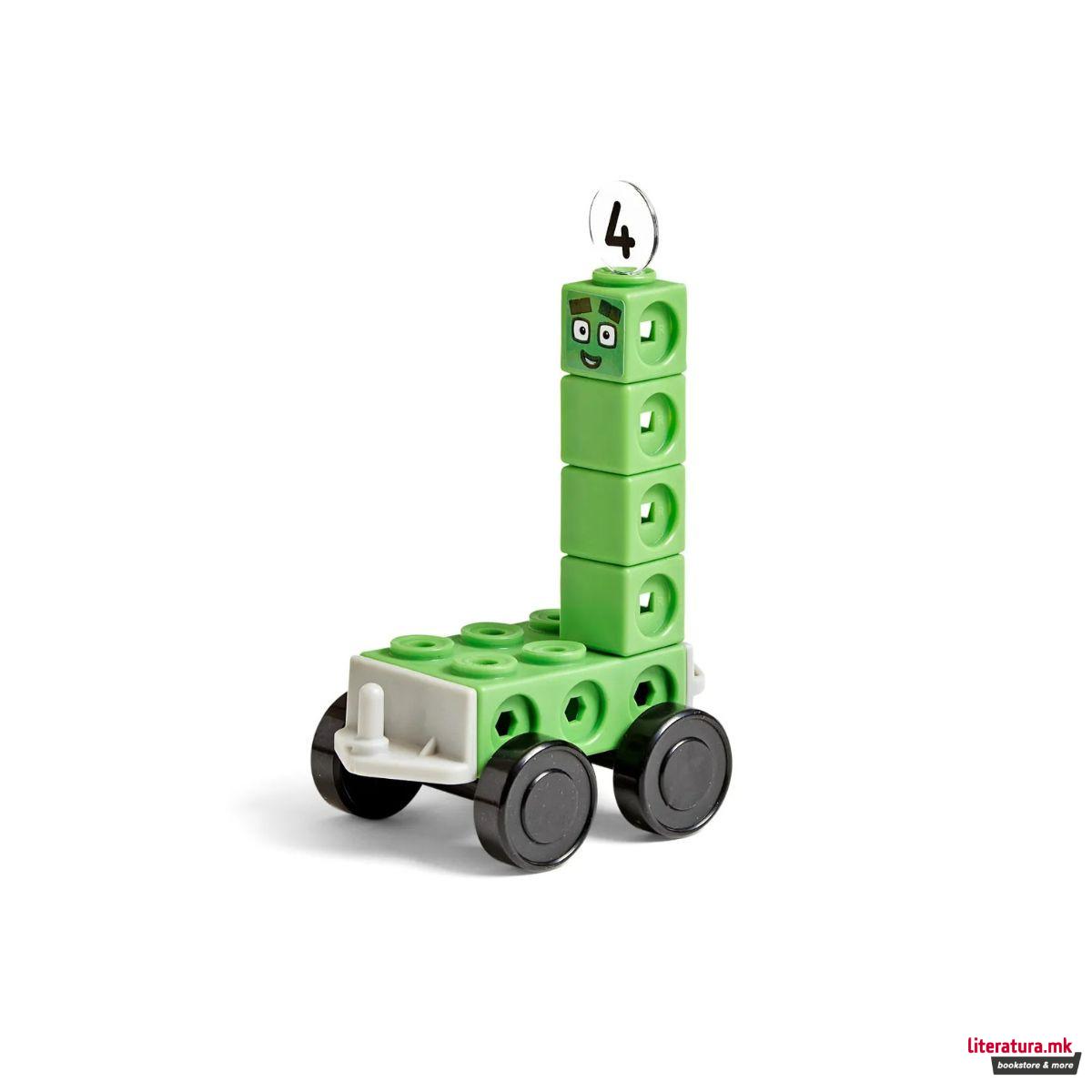 Сет за игра со математички коцки, MathLink® Cubes Numberblocks® Express Train